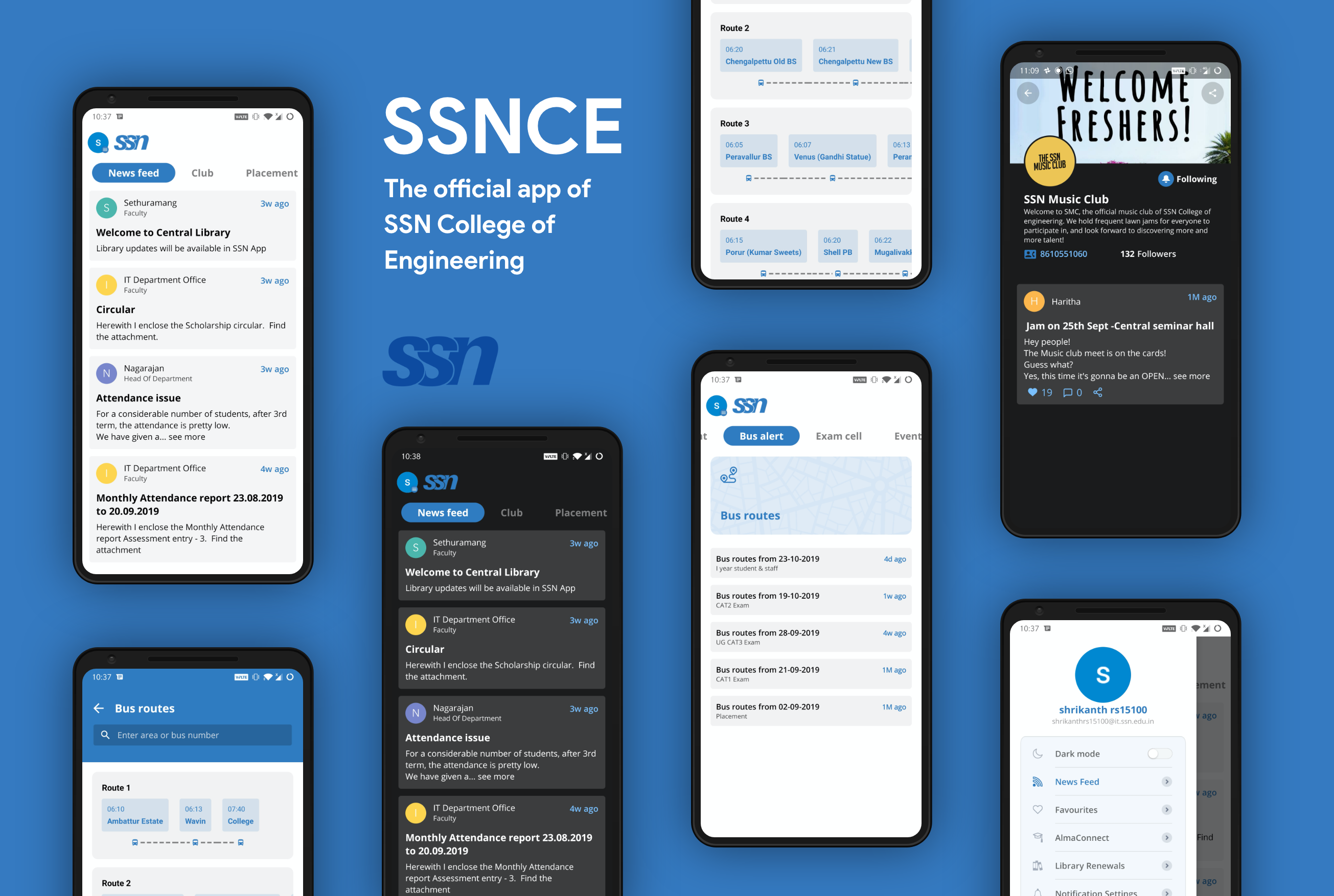 Android App for SSN College